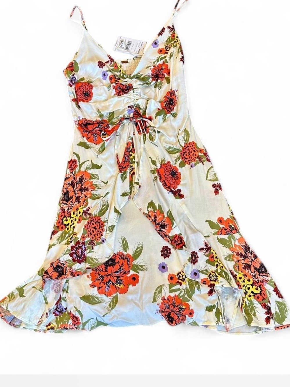 *NWT* FREE PEOPLE Slip Dress in Multi Floral — XS